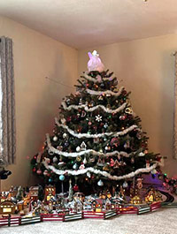 Reader Celeste P's Christmas Tree