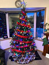 Reader Christal F's Christmas Tree