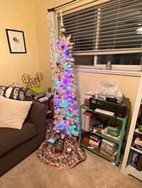 Reader Christine A's Christmas Tree