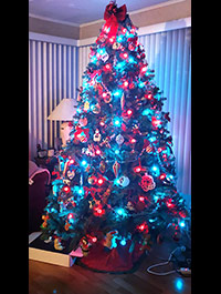 Reader Vickie W's Christmas Tree