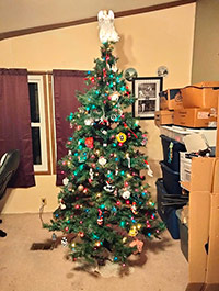 Reader Corinne M's Christmas Tree