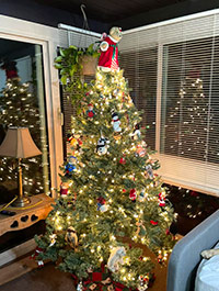 Reader Elizabeth G's Christmas Tree