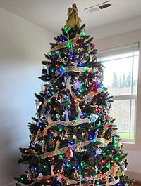 Reader Lisa V's Christmas Tree