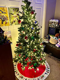 Reader Samantha D's Christmas Tree