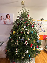 Reader Vickie W's Christmas Tree